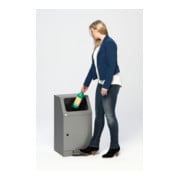 VAR Collecteur de déchets WSG 45 avec pédale, auto-extinguible-2