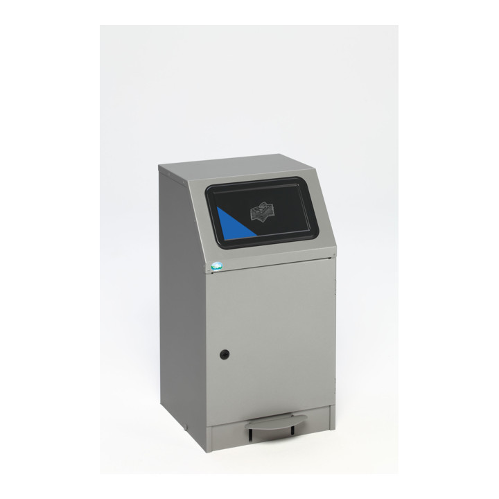 VAR Collecteur de déchets WSG 45 avec pédale, auto-extinguible