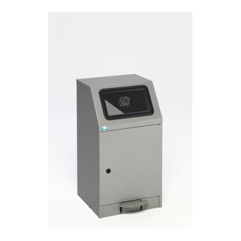 VAR Collecteur de déchets WSG 45 avec pédale, auto-extinguible