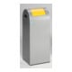 VAR Collecteur de déchets WSG 55 R corps argent, trappe jaune 60 l-1