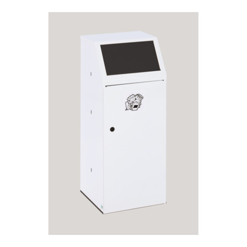 VAR Collecteur de déchets WSG 69 avec porte avant et insert intérieur anthracite 70 l