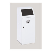VAR Collecteur de déchets WSG 69 avec porte avant et insert intérieur anthracite 70 l