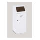 VAR Collecteur de déchets WSG 69 avec porte frontale et insert intérieur marron 70 l-1