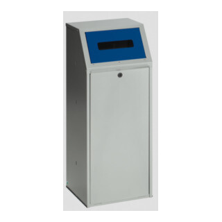 VAR Collecteur de déchets WSG 69 KTS pour papier avec trappe d'insertion bleu 70 l