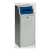 VAR Collecteur de déchets WSG 69 KTS pour papier avec trappe d'insertion bleu 70 l