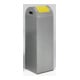 VAR Collecteur de déchets WSG 85 R corps argent, trappe jaune 89 l-1