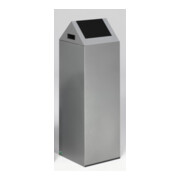 VAR Collecteur de déchets WSG 85 S corps argent, trappe anthracite 89 l