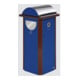 VAR Collecteur déchets/cendrier AG 60 bleu gentiane 4,5 l/2x 60 l-1