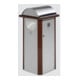 VAR Collecteur déchets/cendrier combinaison AG 60 argent 4,5 l/2x 60 l-1