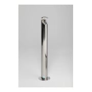 VAR Colonne à cendres H 103 acier inoxydable poli 4,2 l