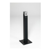 VAR Colonne de cendrier SG 105 E Corps anthracite - Tête argent 2 l