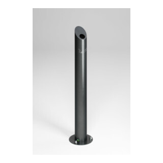 VAR Colonne porte-cendrier SG 100 VA argent antique 4,2 l