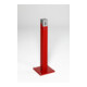 VAR Colonne porte-cendrier SG 105 E corps rouge - tête argent 2 l-1