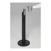 VAR Colonne porte-cendrier SG 105 R Corps anthracite - Tête argent 2 l