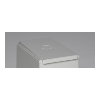 VAR Couvercle pour conteneur plastique 40 l gris clair
