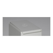 VAR Couvercle pour conteneur plastique 40 l gris clair
