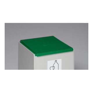 VAR Couvercle pour conteneur plastique 60 l vert