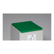 VAR Couvercle pour conteneur plastique 60 l vert