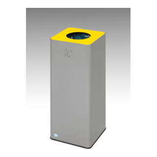 VAR Dispositif de collecte de déchets WSG Quadro 79, couvercle jaune (1023)