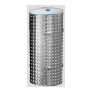 VAR Dispositifs compacts de collecte des déchets avec acier inoxydable et tôles alu-duett, couvercle gris
