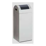 VAR Distributeur de collecte WSG 55 R corps argent, trappe d’insertion anthracite 60 l