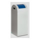 VAR Distributeur de collecte WSG 55 R corps argent, trappe d’insertion bleu gentiane 60 l-1