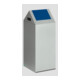 VAR Distributeur de collecte WSG 55 S corps argent, trappe d’entrée bleu gentiane 60 l-1