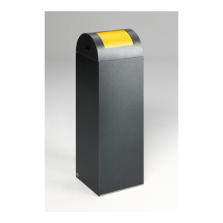 VAR Distributeur de collecte WSG 85 R corps argent antique trappe jaune 89 l