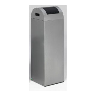 VAR Distributeur de collecte WSG 85 R corps argent, trappe d’introduction anthracite 89 l
