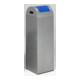 VAR Distributeur de collecte WSG 85 R corps argent, trappe d’introduction bleu gentiane 89 l-1