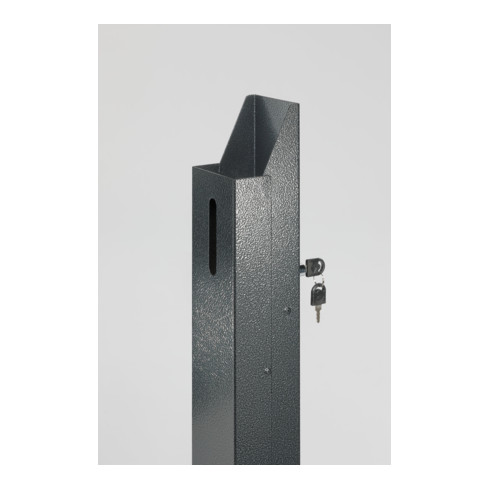 VAR Distributeur de désinfectant pour les mains HDS 105 argent antique sans tête de distributeur