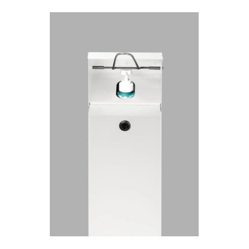 VAR Distributeur de désinfectant pour les mains HDS 124 Blanc (RAL 9016)