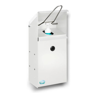 VAR Distributeur de désinfectant pour les mains HDS 41 Blanc (RAL 9016)