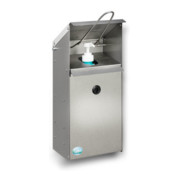 VAR Distributeur de désinfectant pour les mains HDS 41 en acier inoxydable