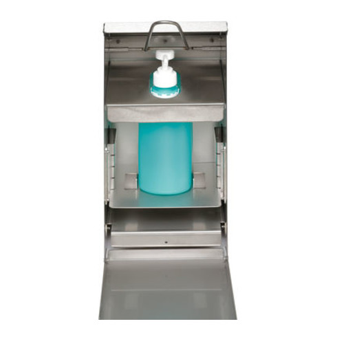 VAR Distributeur de désinfectant pour les mains HDS 41 en acier inoxydable