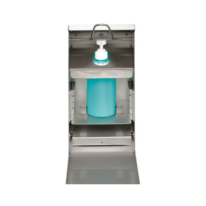 VAR Distributeur de désinfectant pour les mains HDS 41 en acier inoxydable