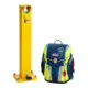 VAR Distributeur de désinfectant pour les mains HDS 85 avec pédale, jaune-1