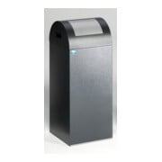 VAR Distributeur de recyclage WSG 55 R corps argent antique trappe argent 60 l
