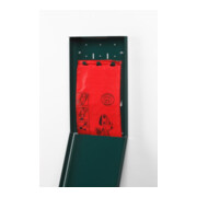 VAR Distributeur de sacs à déjections canines DS 2 vert mousse