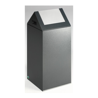 VAR Distributeur de tri WSG 55 S corps argent antique trappe argent 60 l