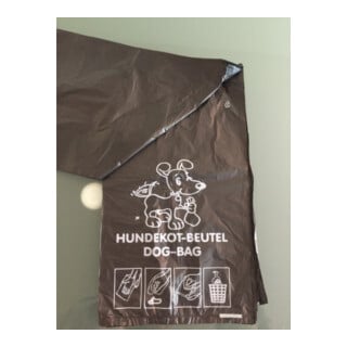 VAR Hundekotbeutel schwarz 2000 Stück