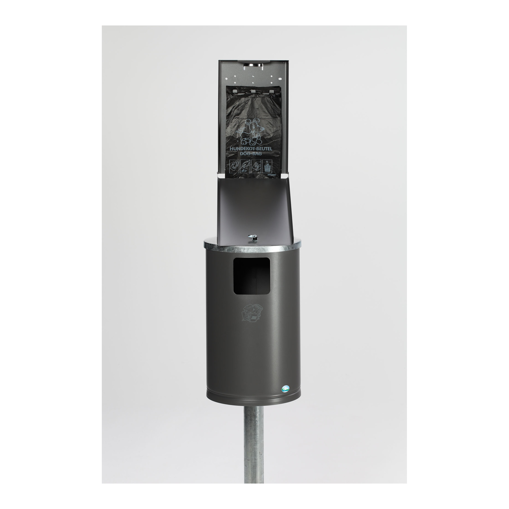 VAR Hundetoilette DS 1 eisenglimmer 30 l