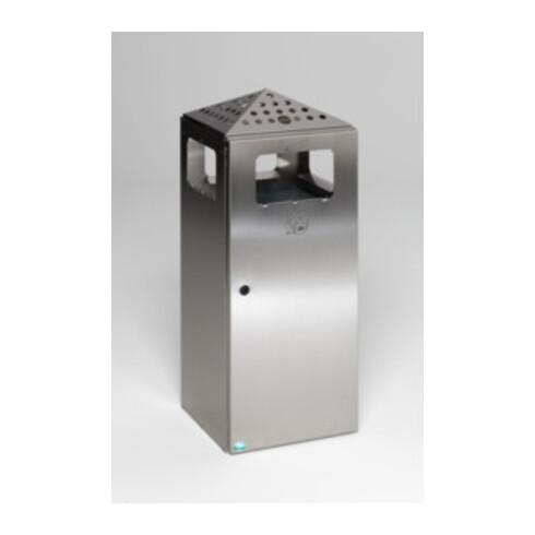 VAR Kombi-Ascher H 92 gelocht Edelstahl 80 l
