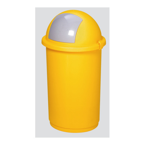 VAR Kunststoff-Abfallbehälter gelb 50 l