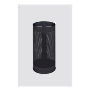 VAR Pied de parasol perforé anthracite 30 l