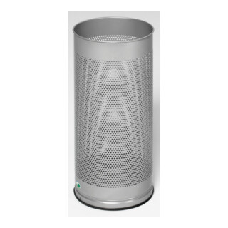 VAR Pied de parasol perforé argent 30 l