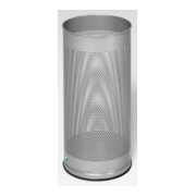 VAR Pied de parasol perforé argent 30 l