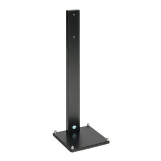 VAR Pied de support avec plaque de base, noir