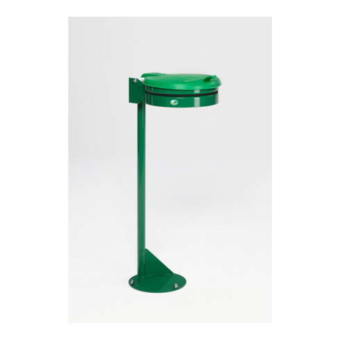 VAR Poste fixe (avec couvercle en plastique) vert