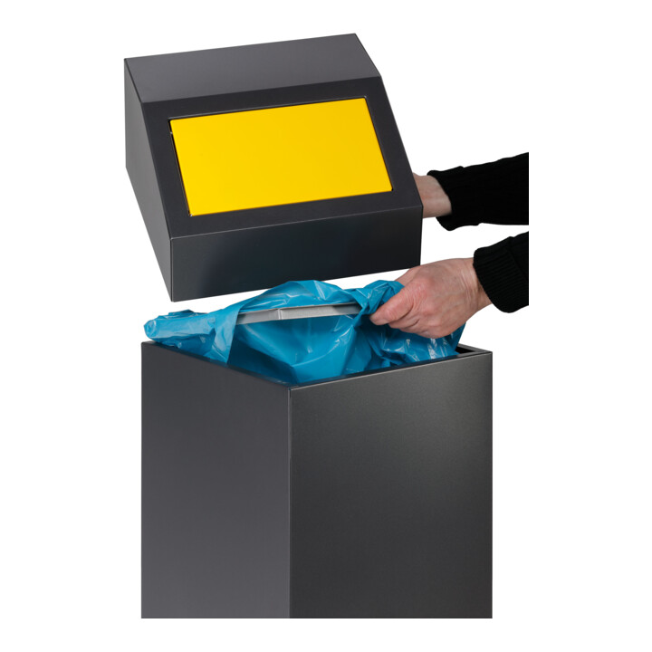 VAR Recyclingverzamelapparaat WSG 85E ijzeroxideverkeersgeel